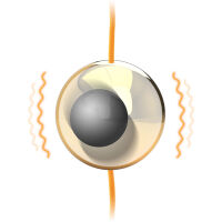 DLOUHÝ ORGASMOVÝ ŘETÍZEK VIBRAČNÍ KULIČKY KE STIMULACI ANUSU NEBO VAGÍNY ZLATÝ- 78468206 - 3