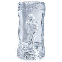 Průhledná těsná umělá vagína ženská silueta masturbátor - 70859875 - 2