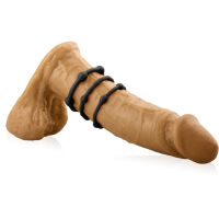 3 SILIKONOVÉ EREKČNÍ KROUŽKY HODNĚ ROZTAŽITELNÉ - 77482372  - 2