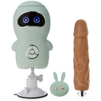 SEX MAŠINA S OVLADAČEM NAHŘÍVÁNÍ DO 42°C POSUVNÝ VIBRÁTOR ROBOT NA ORGASMY  - 71750764 - 2