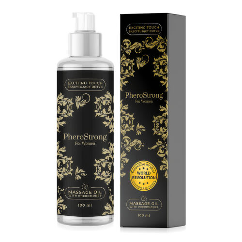 Masážní olej s feromony PheroStrong for Women 100 ml - 74985461