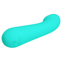Zelený měkký silikonový vibrátor na bod G 12 funkcí - 73186190 - 4