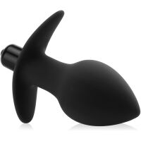 ANÁLNÍ KOLÍK S VIBRACÍ SILIKONOVÝ PLUG – 72372692 - 2