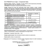 Doplněk stravy Exxtreme Power Caps pro muže - 2 kapsle - 77443380 - 2