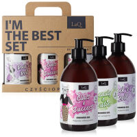 Veganská sada sprchových gelů pro ženy BEAUTY & CUTIE 3x500 ml - 78464265 - 2