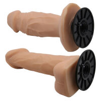 Realistický nastavitelný strap-on pás pro páry se dvěma dildy - 76782492 - 5