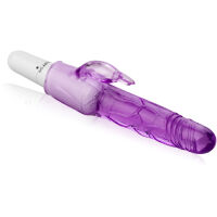 GELOVÝ VIBRÁTOR S KRÁLÍČKEM - LBB 010048 - 2