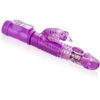 ROTAČNĚ-POSUVNÝ VIBRÁTOR SE VČELIČKOU - FIALOVÝ PENETRÁTOR - FFL 10551F - 2