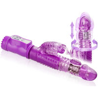 ROTAČNĚ-POSUVNÝ VIBRÁTOR SE VČELIČKOU - FIALOVÝ PENETRÁTOR - FFL 10551F - 4