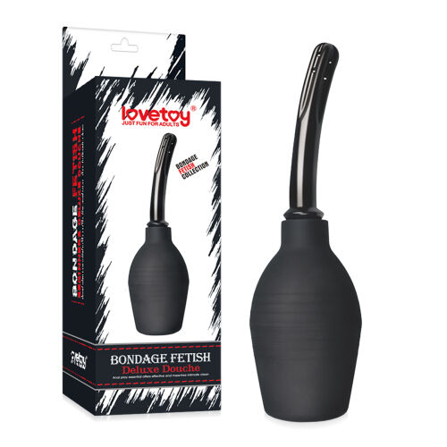 Intimní irigátor s hruškou pro BDSM klystýr 300 ml - 75119796