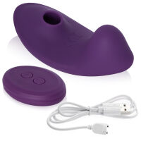 Sací-vibrační masážér 2v1 100 programů + dálkový ovladač - 71281628 - 4