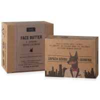 Veganská sada pro muže DOBERMAN sprchový gel + mýdlo + máslo - 78640432 - 5