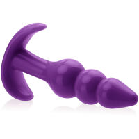 ŠTÍHLÝ ANÁLNÍ KOLÍK PLUG DO ANÁLU ANÁLNÍ SONDA ANÁL KULIČKOVÝ TVAR FIALOVÁ BARVA- 59471605 - 2