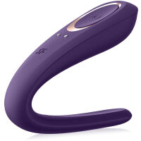 SATISFYER DOUBLE CLASSIC - VIBRÁTOR PRO PÁRY MASAŽÉR K POUŽÍVÁNÍ PŘI SEXU 10 FUNKCÍ - 77887717 - 6