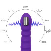 SILIKONOVÝ VIBRÁTOR PRO ŽENY STIMULUJÍCÍ G BOD - 20 FUNKCÍ  - 78082364 - 3