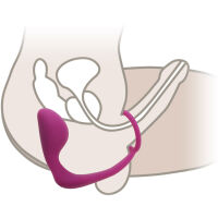 MASAŽÉR PROSTATY ANÁLNÍ KOLÍK KROUŽEK NA PENIS - 77325572 - 4