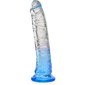GELOVÉ DILDO ELASTICKÝ PENIS S PŘÍSAVKOU  20 cm - 74489284