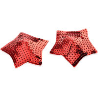 OZDOBNÉ SAMOLEPKY NA BRADAVKY VE TVARU HVĚZDIČEK S FLITRY  - 70919291 - 2