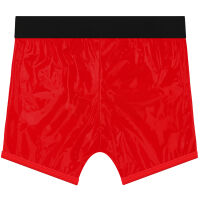 Červené boxerky s kroužkem na strap-on + kapsa na vibrátor - 79378237 - 2