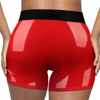 Červené boxerky s kroužkem na strap-on + kapsa na vibrátor - 79378237 - 5