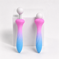 Mini vibrátor wand 2v1, 10 režimů - 70775948 - 3