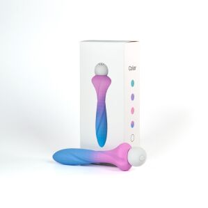 Mini vibrátor wand 2v1, 10 režimů - 70775948