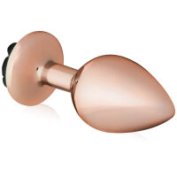 Smyslný anální kolík s černou růží Evil Rose 9 cm - 79251909 - 4