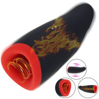 SILIKONOVÝ MASTURÁTOR ZAHŘÍVANÝ NA  42°C - 10 FUNKCÍ STIMULACE  - 76889887 - 7