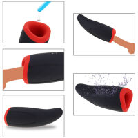 SILIKONOVÝ MASTURÁTOR ZAHŘÍVANÝ NA  42°C - 10 FUNKCÍ STIMULACE  - 76889887 - 8