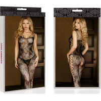 VYZÝVAJÍCÍ K HRÁTKÁM BODYSTOCKING, KRÁSNÝ VZOR  - 72560428 - 3