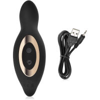 ROTAČNÍ MASAŽÉR PROSTATY A HRÁZE ANÁLNÍ VIBRÁTOR NA DÁLKOVÉ OVLÁDÁNÍ  - 79823603 - 3