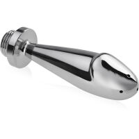 IRIGÁTOR DO SPRCHY OCELOVÝ PENIS PLUG K VODNÍMU SEXU MASÁŽE A  KLYSTÝRU - 74622713 - 2