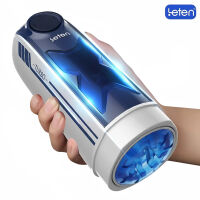 Masturbátor mužský vagína 10 funkcí + vyhřívání a zvuk - 76532145 - 5