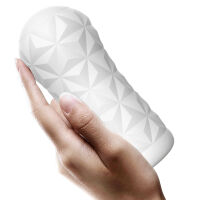 Bílý masturbační přístroj pro muže super stimulace umělá vagina - 73687679 - 4
