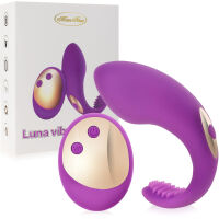MASAŽÉR PRO PÁRY, VENUŠINY KULIČKY, STIMULAČNÍ VAJÍČKO NA DÁLKOVÉ OVLÁDÁNÍ FIALOVÁ BARVA- 70267429 - 3