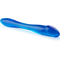 DVOUSTRANNÉ MODRÉ  DILDO MĚKKÉ, OHEBNÉ SSD 657183 - 2