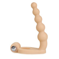 Vibrační erekční kroužek na penis s masérem - 79544000 - 5
