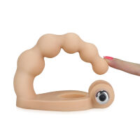 Vibrační erekční kroužek na penis s masérem - 79544000 - 4