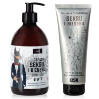 Vegan sada pro muže DOBERMAN gel + balzám - 71434049 - 5