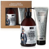 Vegan sada pro muže DOBERMAN gel + balzám - 71434049 - 2