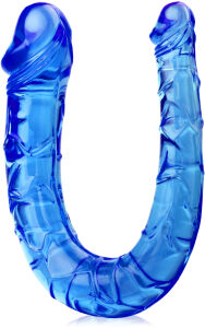 PENIS DVOUSTRANNÉ LESBICKÉ DILDO DO ANÁLU I VAGÍNY - 67898654