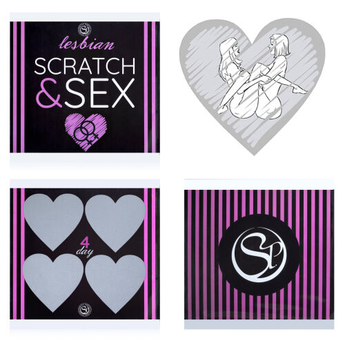 Scratch & Sex Lesbická erotická stírací hra s pozicemi LGBT - 70656981