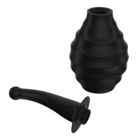 Černý irigátor hruška klystýr pro anální sex 330 ml - 72303103 - 2
