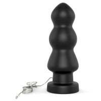 Velký vibrační anální kolík s dálkovým ovládáním 7 cm průměr 10 funkcí - 79399862 - 9