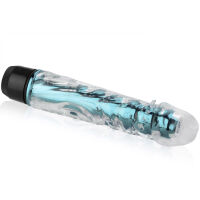 VIBRÁTOR S MĚKKÝM GELOVÝM NÁVLEKEM VE TVARU PENISU - 74754337 - 2