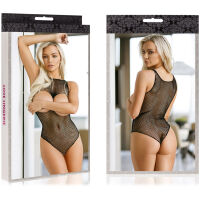 SÍŤKOVANÉ BODY ODHALUJÍCÍ POPRSÍ EROTICKÉ PRÁDLO  – 75841044 - 3