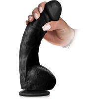 OHROMNÝ  23 cm REALISTICKÝ PENIS - DILDO S PŘÍSAVKOU - 70750069 - 2