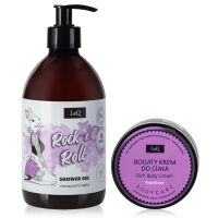 Veganská sada kosmetiky NEZAPOMENUTELNÍK sprchový gel + tělový krém - 74134226 - 5