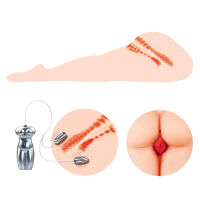 Realistický masturbátor pro muže s vibracemi sexy nohy - 70093480 - 5