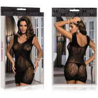 ELEGANTNÍ EROTICKÉ PRÁDLO SEXY NOČNÍ KOŠILKA  – 77410971 - 3